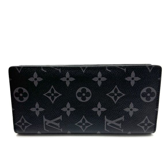 Louis Vuitton Eclipse Monogram Verical Bifold Wallet - Picture 1 of 6